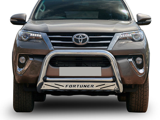 Fortuner Nudgebar with sump guard