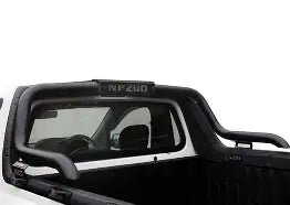 Nissan NP200 Black Coated Stainless Steel Sportsbar